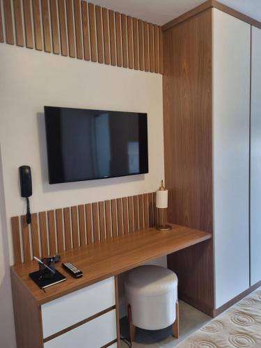 Studio novo com ambiente acolhedor