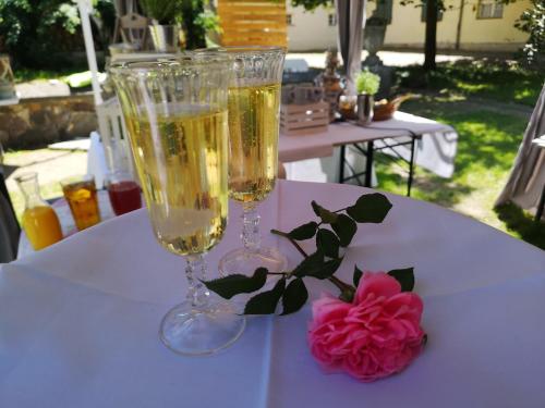 Schlossapartment in Blankensee in เทรบบิน