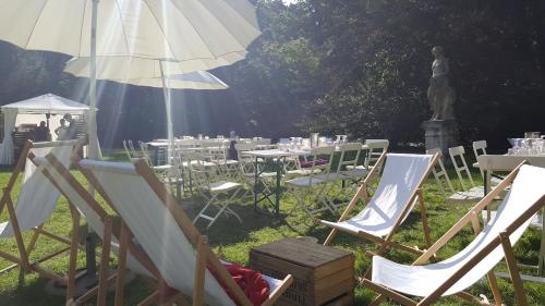 Schlossapartment in Blankensee in เทรบบิน