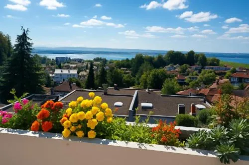 Seeblick in Daisendorf, Deutschland