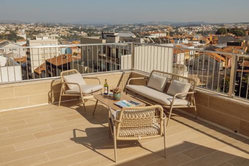 Balcony/terrace, ABC Hotel Porto - Campanha in Campana