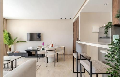 Utopia Stays - Appartement Lumineux Avec Terrasse, Casablanca (fotografie 6)