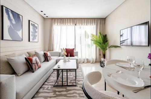 Utopia Stays - Appartement Lumineux Avec Terrasse, Casablanca (fotografie 2)