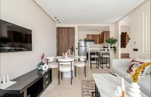 Utopia Stays - Appartement Lumineux Avec Terrasse, Casablanca (fotografie 4)