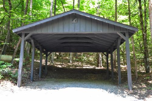 2BR Cabin Rental | Blue Ridge GA | Hot Tub Deck - image 14