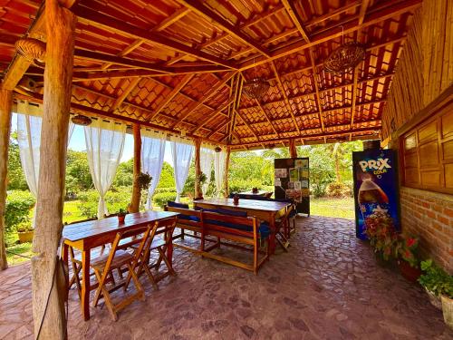 餐厅, Finca Montaña Sagrada (Finca Montana Sagrada) in 梅里达