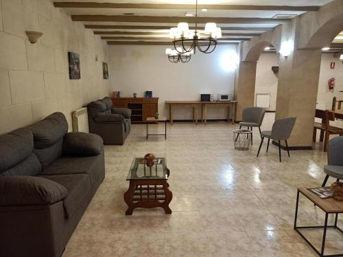 Koplietošanas atpūtas telpa ar TV, Hostal Camino micológico (Hostal Camino micologico) in Navaleno
