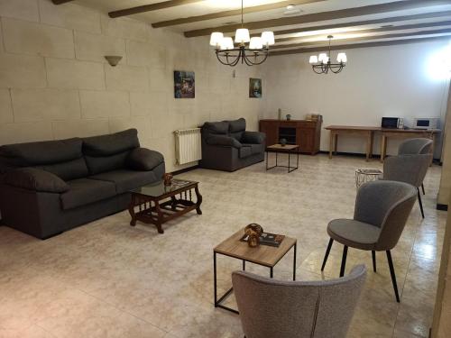 Koplietošanas atpūtas telpa ar TV, Hostal Camino micológico (Hostal Camino micologico) in Navaleno