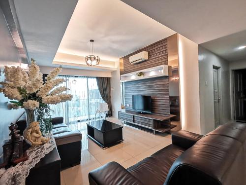 Ipoh Town Kinta Riverfront Apartment 7pax by Glamorous