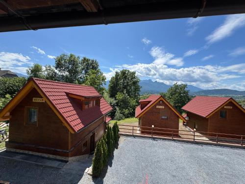 Sankt Egyden Holzhäuschen in Sankt Egyden, Österreich