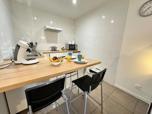 M 104 studio Palm Nest cosy et calme proche Metz in 瓦皮