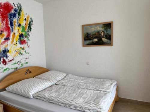 Über den Dächern Ebnats in Aalen, Deutschland