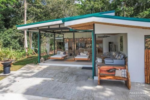 Viesnīcas āriene, Pandanus Lodge & Retreats Bungalow Strelizia in Muelle San Carlos