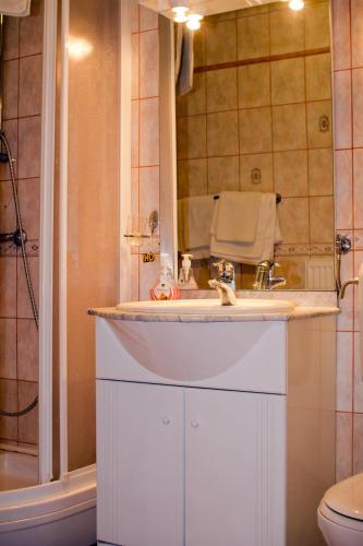 Ванна кімната, Guest house Bohorc in Сентьюр