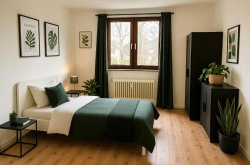 L21-Apartment Alsdorf, 2 Zimmer, 3 Betten, Standardisierte Ausstattung, ideal für Reisende, Pendler, Familien in Alsdorf, Deutschland