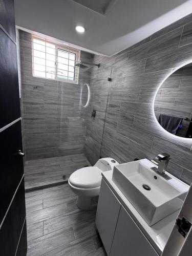Bathroom, Hermoso Apartamento Manongo - Hasta 6 personas in El Vinedo Valencia