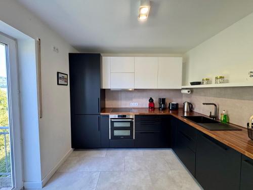 Konyha, Bergjuwel mit Ruhe & Komfort - M20 - Frankenwald Apartments in Stadtsteinach