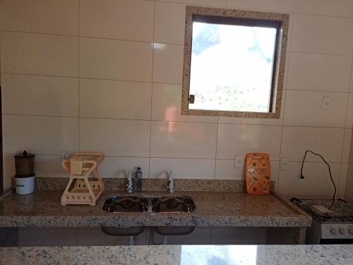 virtuve, Kitnet aconchegante pertinho do centro in Santa Maria Madalena