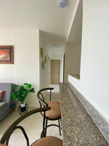 Apartamento con 3 habitaciones y Vista al Mar in Papayal