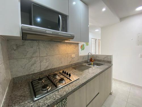 Apartamento con 3 habitaciones y Vista al Mar in Papayal