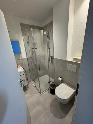 Zuhanyzó, Ferienwohnung Stadtflair an der Lahn in Lahnstein