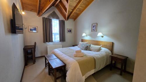 1 double bed