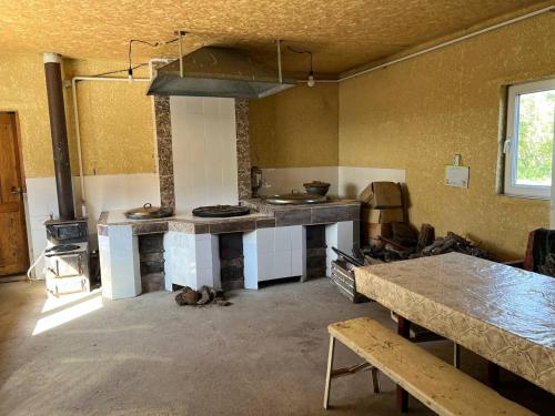 virtuve, Adventure Guest House in Kirpichny