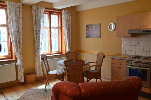 บริการและสิ่งอำนวยความสะดวก, Quartier am Brunnen in เควดลินบวร์ก