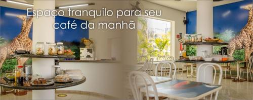 Restoran, Hotel Pousada Do Leao in Lencois Paulista