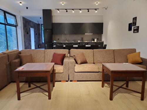 Kitchen, The Whispering Oaks Retreat in Pambak (Lori)