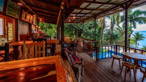 balkong/terrass, Bambuda Lodge in Bastimentos