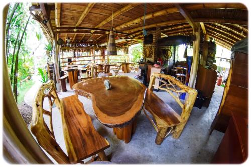 Banquet hall, Hostal Oloncito in Olon