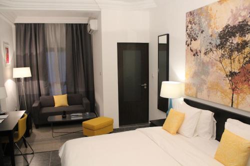 חדר שינה, Hotel Semiramis City Center in Nouakchott