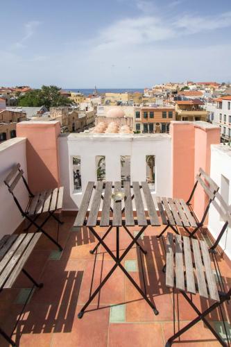 Balcony/terrace, Vilelmine in Chania