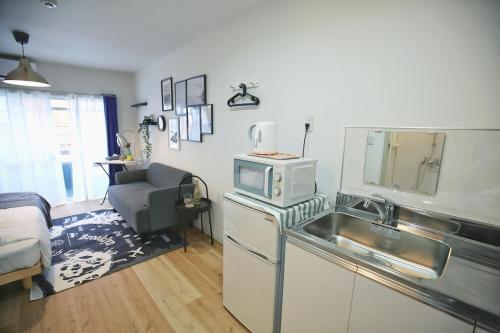 BRT202 Ikebukuro Station , Apartment for 2 people, direct access to Shinjuku and Shibuya on the Yamanote Line, convenient transportation, well-equipped