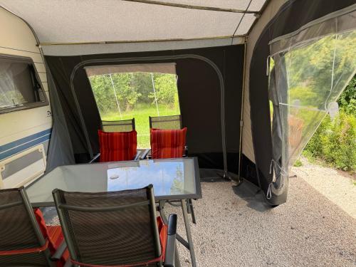 Iekārtas, Camping Relaxing im Garten in Wettringen (Bavaria)