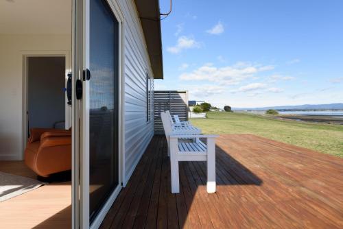 Waterfront Home with a View and Deck in Low Head