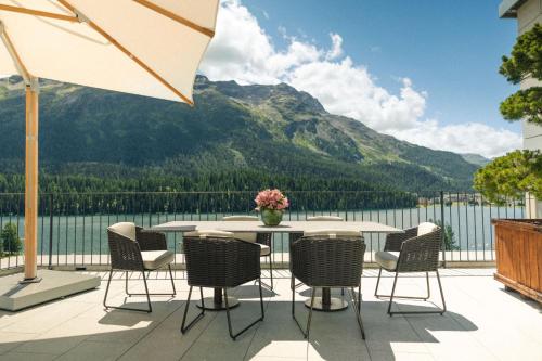 Balcony/terrace, Hotel GRACE LA MARGNA ST MORITZ in Saint Moritz