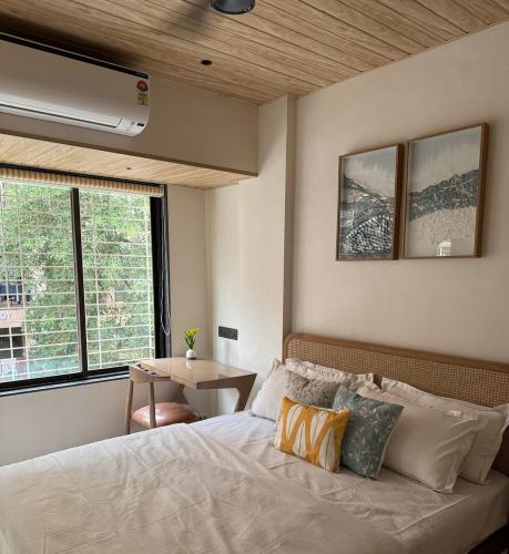 Wabi Sabi 2Bhk Furnished Apartment WiFi Kitchen Smart Tv by Abhibha Stays in Sonari