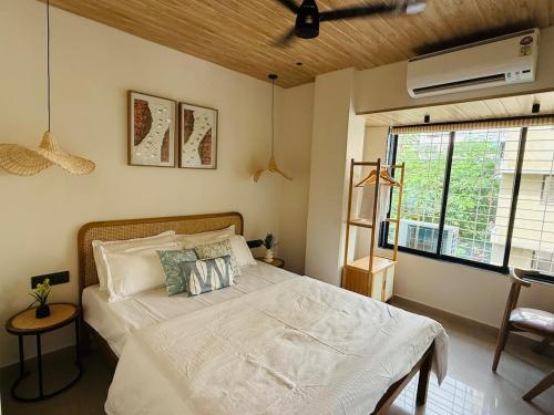 Wabi Sabi 2Bhk Furnished Apartment WiFi Kitchen Smart Tv by Abhibha Stays in Sonari