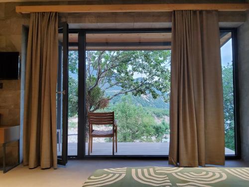 Lady and Bear in Ismailli