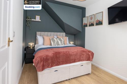 4 Cozy Double Bedroom House By Homebird Property Management Short Lets & Serviced Accommodation Leeds With Private Parking & Free WiFi, Leeds (fotografie 10)