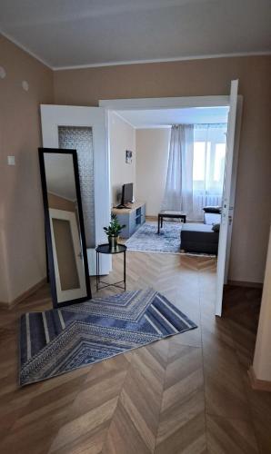 Stay near lake and sauna center