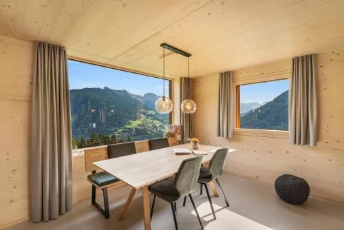 Ruheoase mit Bergsicht in Churwalden, Schweiz