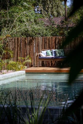 Peldbaseins, Aqualtune Pousada in Marava (Bahia)