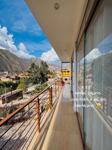 شرفة/ تراس, Yoga Home in Urubamba Town Center