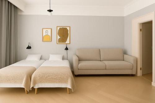 Modern Flat in Historical Building in Central Area near Löyly