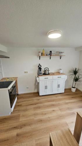 廚房, Ferienwohnung Mönchshof (Ferienwohnung Monchshof) in 埃門丁根