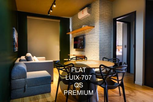 Luix Londrina Flat 707, QS 43 m2 , ar quente e frio, c garagem