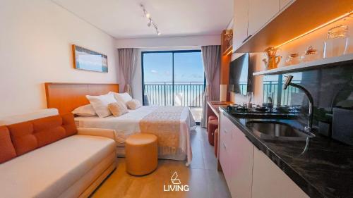 Kitchen, Ocean Art Park - By Living in Joao Pessoa